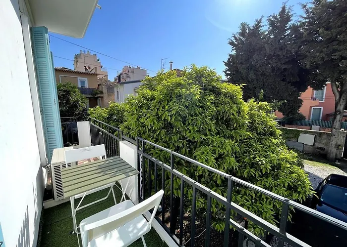 Proche Mer, Avec Terrasse Et Parking Апартаменты Ницца